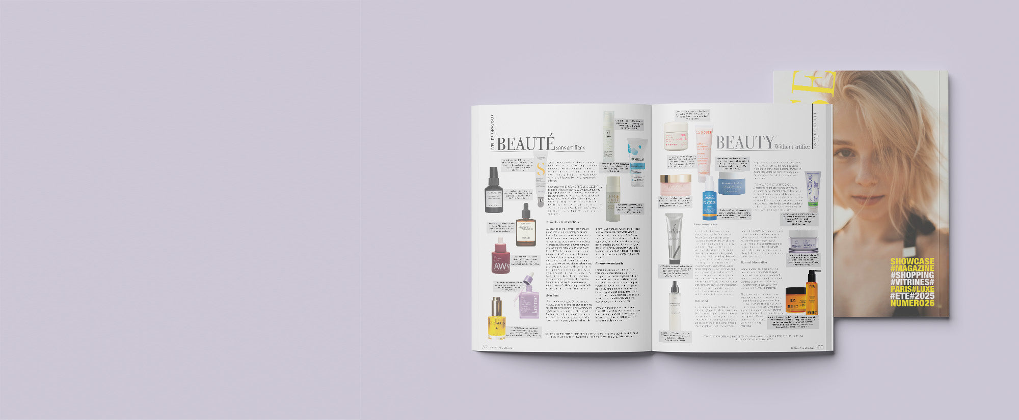 Juin 2025 - Parution dans Showcase Magazine