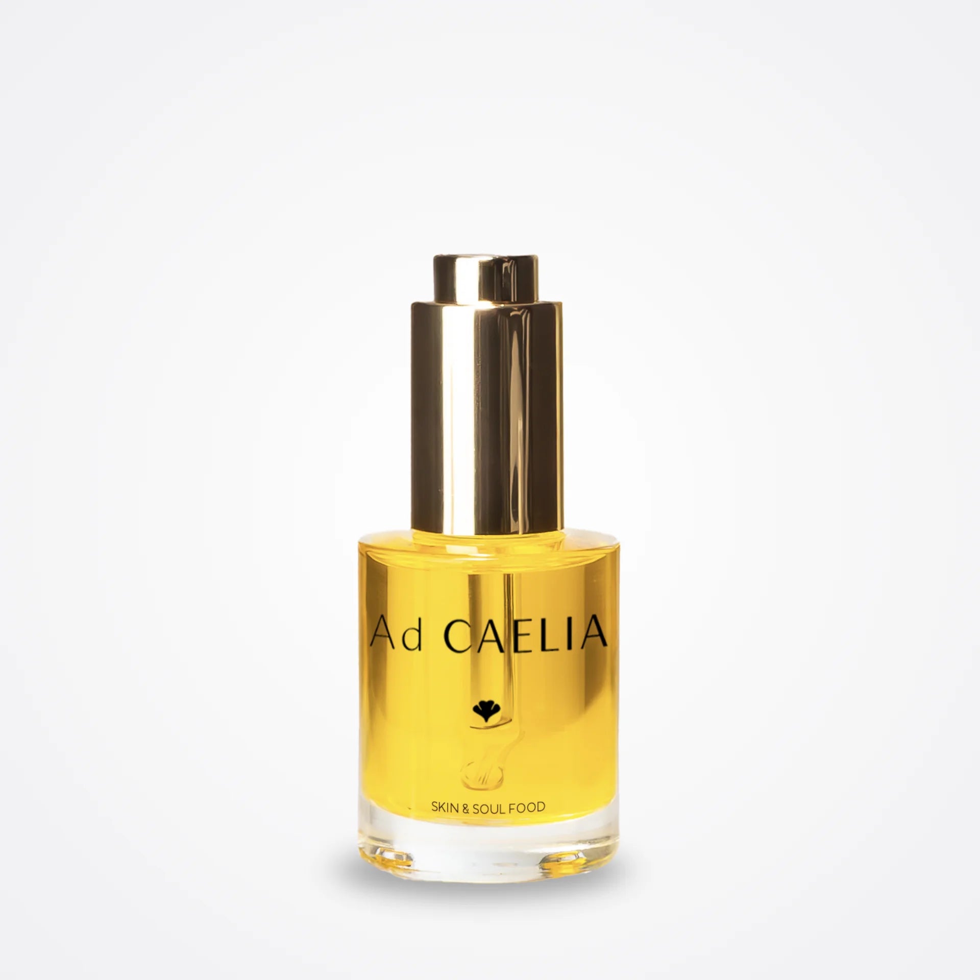 Huile visage régénératrice anti-rides Ad CAELIA, packshot du flacon