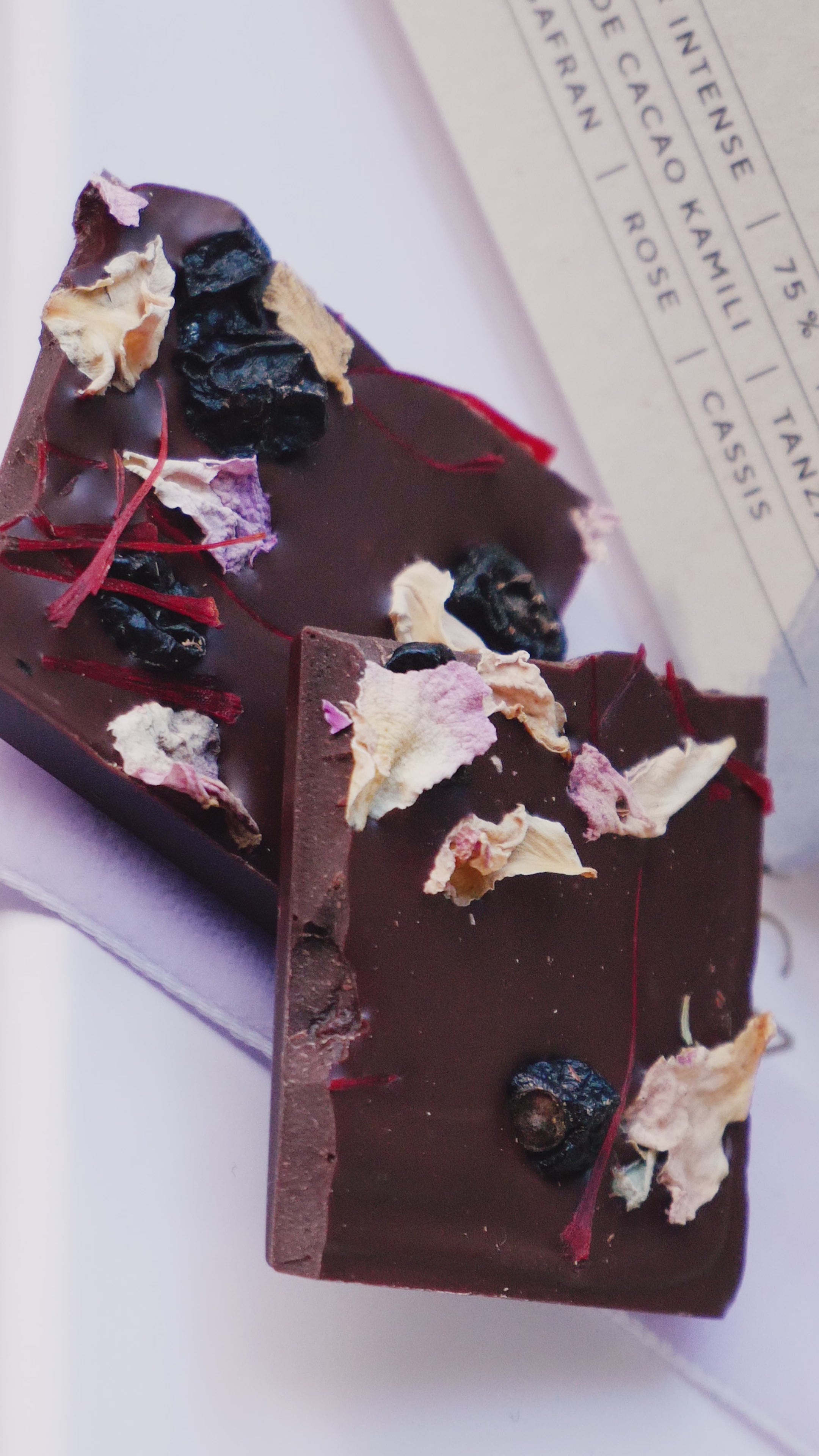 Ad CAELIA x Carrés Sauvages - Nordic Glow - Chocolat