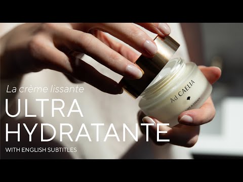 Tuto Application Crème Ultra Lissante Ultra Hydratante Ad CAELIA