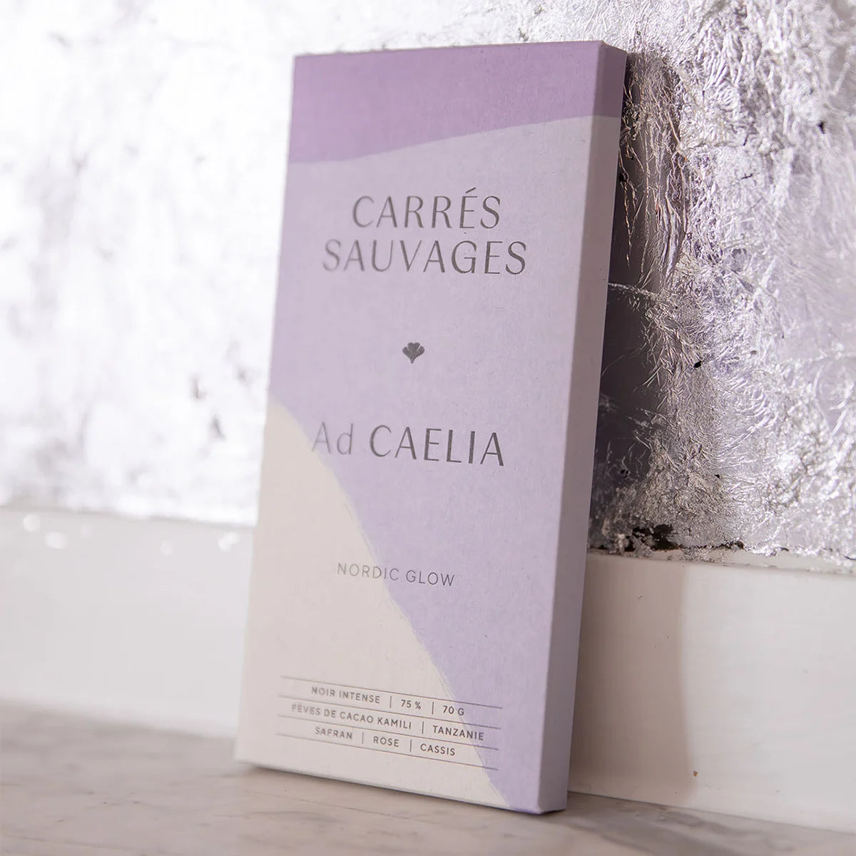 Chocolat Nordic Glow Ad CAELIA, étui en papier recyclé