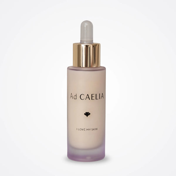 Sérum visage équilibre Ad CAELIA pour peaux mixtes, packshot du flacon